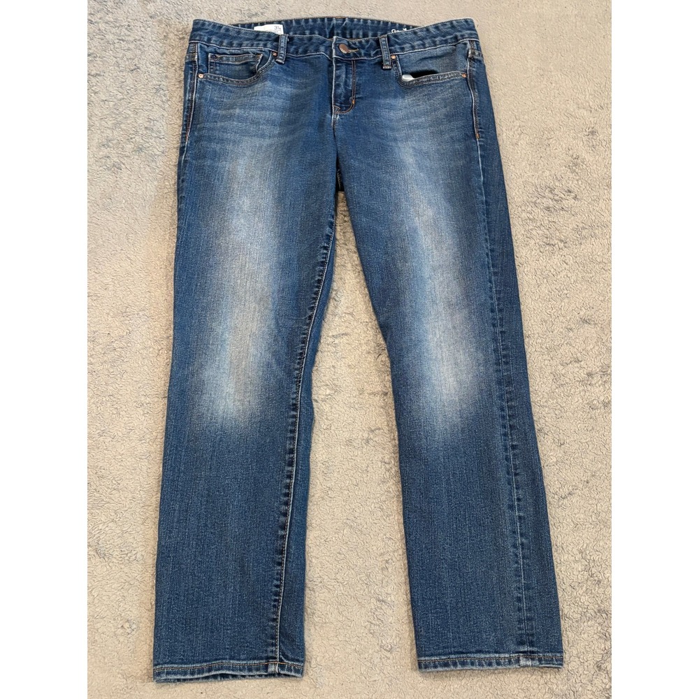 Gap 1969 Always Skinny Jeans Womens 31s Medium Wash Stretch Denim Blue Pants